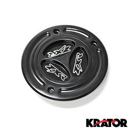 Krator® Keyless Gas Cap For Kawasaki Logo Engraved Twist Off Fueltank Fuel Cap – ZX-14 ZZR1200 ZRX1200R Z1000 ZX-10R ZX-9R ZX-6RR ZX-6R 636 ZZR600 650R/ER-6 ZX1100 and More! (1995-2010)