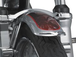Kuryakyn Fender Tip Narrow Front Leading Chrome for Harley
