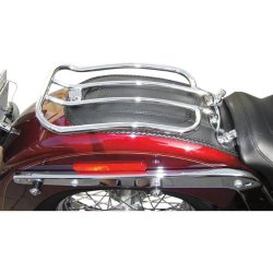 Motherwell 7in. Solo Luggage Rack – Chrome MWL-175-09