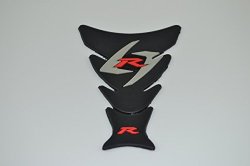 Motorcycle Tank Gas Protector Pad 3D Sticker Fiber Rubber Decal Fit For Suzuki GSXR600 1997 1998 1999 2000 2001 2002 2003