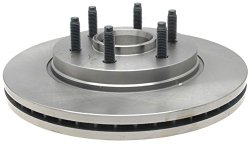 ACDelco 18A1623A Advantage Non-Coated Front Disc Brake Rotor and Hub Assembly
