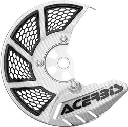 Acerbis Disc Brake Cover X Brake White/Black 2449490002