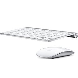 Apple Wireless Keyboard with Apple Magic Bluetooth Mouse (Certified Refurbished)