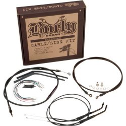 Burly B30-1003 Cable/Brake Line Kit for 16″ Height Apehanger Handlebars