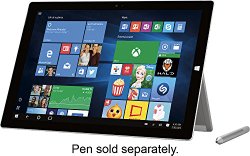 Microsoft Surface Pro 3 Tablet (12-Inch, 128 GB, Intel Core i3, Windows 10)