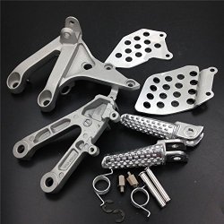Motorcycle Front Rider Foot Pegs Bracket Fit For Honda Cbr600Rr Rr 2007 2008 2009 2010 2011