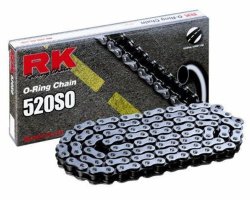 RK Racing Chain 520-SO-84 84-Links O-Ring Chain with Connecting Link
