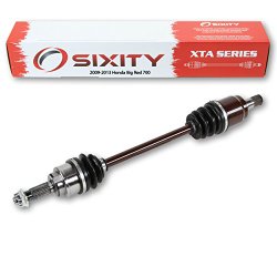 Sixity 2009-2013 Honda Big Red 700 4X4 Rear Left Axles Back Driver MUV700 Complete Side