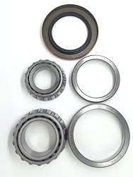 Westernprime Trailer Hub Wheel Bearing Kit 25580 14125A with Double Lip Grease Seal 10-10 (Or 10-36) for 5200-7000 lb. EZ Lube Axles
