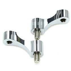 Z10 Motorcycle chrome mirrors Riser Extension Brackets Adapter 1 pair 8mm