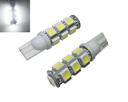 GRV T10 921 194 13-5050 SMD Wedge LED Bulb lamp Super Bright Cool White DC 12V Pack of 10
