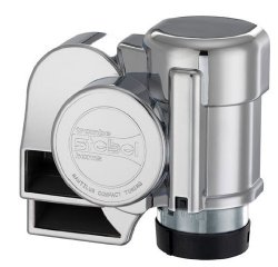 Stebel Nautilus Chrome Compact Motorcycle Air Horn