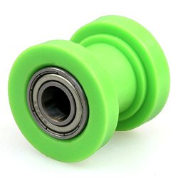 Wings Chain Roller 8mm ID Tensioner Guide Wheel Chinese Dirtbike Pit Bike Motocycle Green