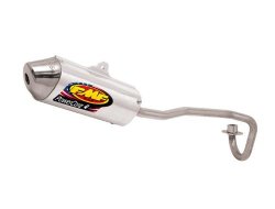 FMF Racing PowerCore 4 Full System with Stainless Steel Header , Material: Stainless Steel, Color: Natural 042005