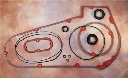 James Gaskets Primary Cover & Inspection Cover Only Gasket Kit for Harley David – One Size