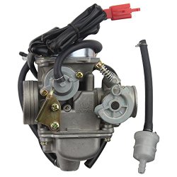 GOOFIT 24mm PD24J Carburetor Carb for GY6 125 CC 150CC ATV Go Kart Moped and Scooter