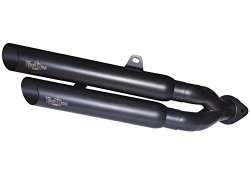 VooDoo Industries (VESPYL3B) Black Shorty Style Exhaust Pipe