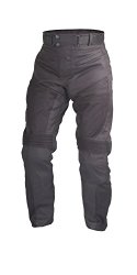 Motorcycle Sport Mesh Riding OverPants Black with Removable CE Armor PT3