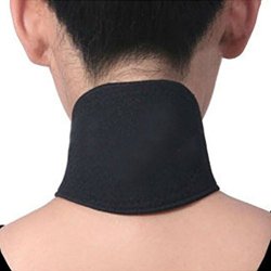 Pixnor Magnetic Tourmaline Thermal Self-Heating Neck Pad Neck Support Brace Protector