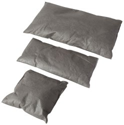 ESP 40GPILL1010 Poly-Cellulose Universal Super Absorbent Pillow, 51 Gallon Oil/24 Gallon Water Absorbency, 10″ Length x 10″ Width, Gray (Case of 40)