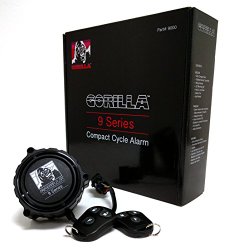 Gorilla Automotive 9000-2R Motorcycle Alarm with Two Remote Transmitters