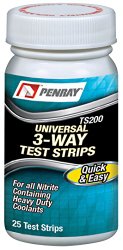 Penray TS200, Heavy Duty 3-Way Universal Test Strips