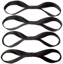 (4) Soft Loops Tie-Down Straps