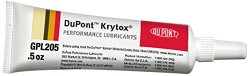 DuPont Krytox GPL 205 Grease, Pure PFPE / PTFE No Additives, 0.5 oz Tube