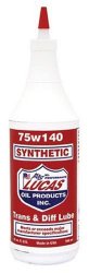 Lucas Oil 10121 SAE 75W-140 Synthetic Transmission and Differential Lube – 1 Quart
