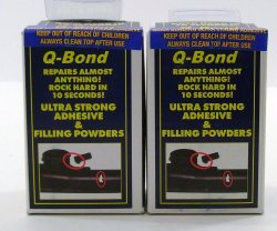 Q Bond Repair Kit Small Quick Bonding Adhesive 2 Pack