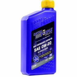 Royal Purple 01020 API-Licensed SAE 0W-20 High Performance Synthetic Motor Oil – 1 qt.
