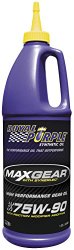 Royal Purple 01300 Max-Gear Synthetic Gear Lube Oil 75W90 Pack of 6 Quarts