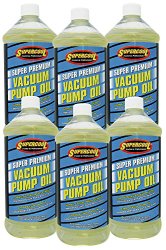 TSI Supercool V32-6CP Premium Quality Vacuum Pump Oil, 32 oz, 6 Pack