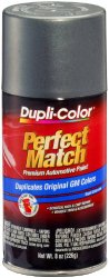 Dupli-Color BGM0344 Gunmetal Metallic General Motors Exact-Match Automotive Paint – 8 oz. Aerosol