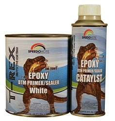 Epoxy Fast Dry 2.1 low voc DTM Primer & Sealer White Quart Kit, SMR-260W-Q/261-8