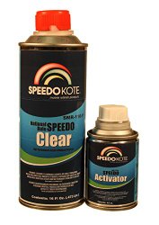 Extremely Fast Dry Clear Coat, 4:1 Spot Clearcoat med Pint Kit, SMR-110-P/150-4