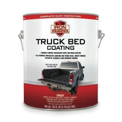 Iron Armor Truck Bed Coating in 1 Gallon. Spray on or Roll On. Quality Bed Coatings. Make That Pickup Nice Again.
