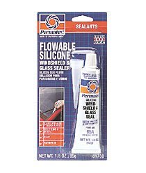Permatex 81730-12PK Flowable Silicone Windshield and Glass Sealer, 1.5 oz. (Pack of 12)