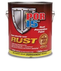 POR-15 45008 Gloss black Rust Preventive Paint – Pint