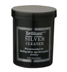 Brilliant® 8 Oz Silver Jewelry Cleaner with Cleaning Basket