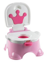 Fisher-Price Royal Stepstool Potty, Princess Pink