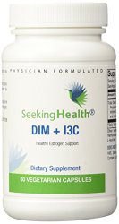 Seeking Health DIM + I3C Healthy Estrogen Support 60 Vegetarian Capsules