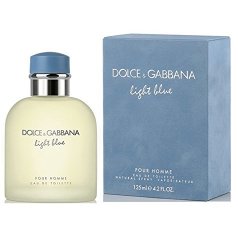 Dolce & Gabbana Eau de Toilettes Spray, Light Blue, 4.2 Fluid Ounce