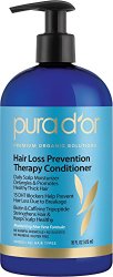 PURA D’OR Hair Loss Prevention Therapy Conditioner, 16 Fluid Ounce