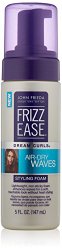 John Frieda Frizz Ease Dream Curls Air-Dry Waves Styling Foam, 5 Fluid Ounce