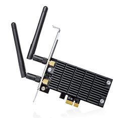 TP-LINK Archer T6E AC1300 Dual Band Wireless PCI Express Adapter, 2.4Ghz 400Mbps + 5Ghz 867Mbps, Include Low-profile Bracket, Support Windows XP/7/8/8.1/10