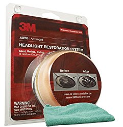 3M Headlight Lens Restoration System & Microfiber Cloth