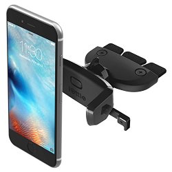 iOttie Easy One Touch Mini CD Slot Car Mount Holder Cradle for iPhone 7 7 Plus/ 6s Plus/6s/6, Galaxy S7/S7 Edge, EdgeS6/S6 Edge, Galaxy Note 7/5, Nexus 6, & Smartphones
