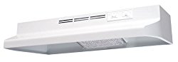Air King AV1303 Advantage Convertible Under Cabinet Range Hood with 2-Speed Blower and 180-CFM, 7.0-Sones, 30-Inch Wide, White Finish