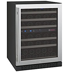 Allavino FlexCount VSWR56-2SSRN – 56 Bottle Dual Zone Wine Refrigerator with Right Hinge Built-In
